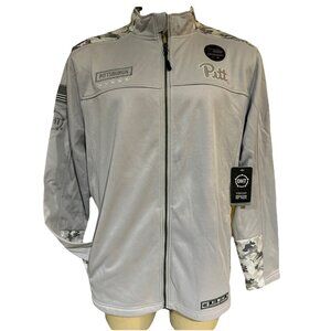 NEW Pittsburgh Pitt Panthers Colosseum Athletics Camo Full Zip Jacket Men's L
